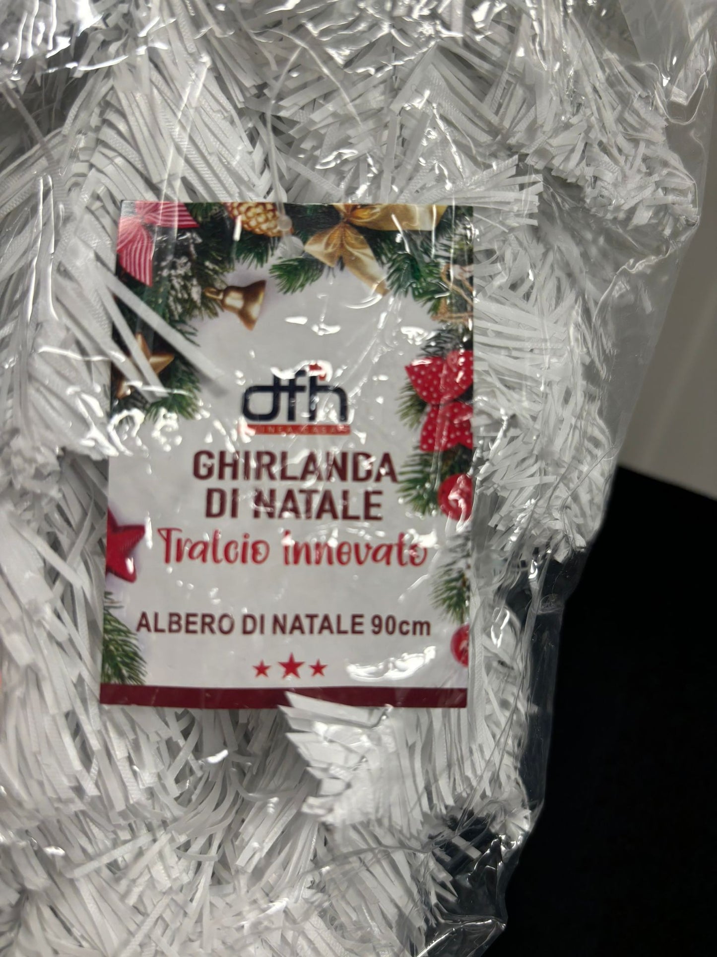 DFH - ALBERO DI NATALE BIANCO 90cm