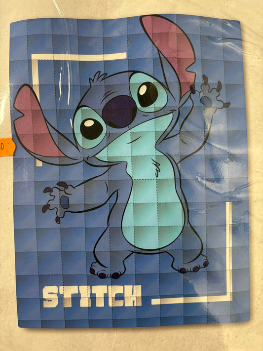 DISNEY - STITCH TRAPUNTA INVERNALE 160x250 cm BLU