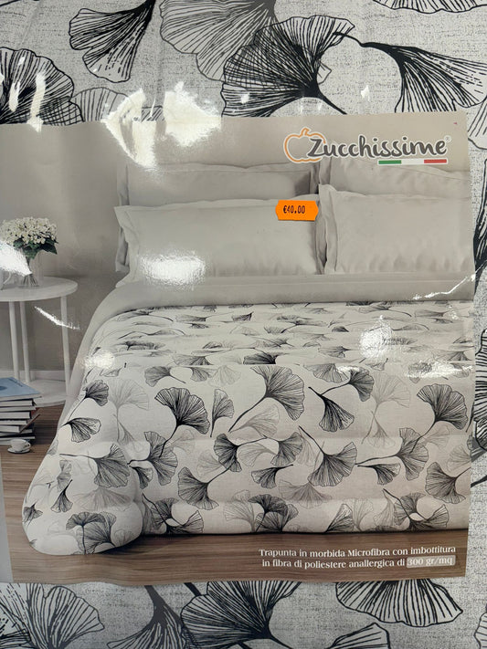 ZUCCHISSIME - TRAPUNTA DOUBLE FACE LUISA MATRIMONIALE 260x265 cm IMBOTTITURA 300g