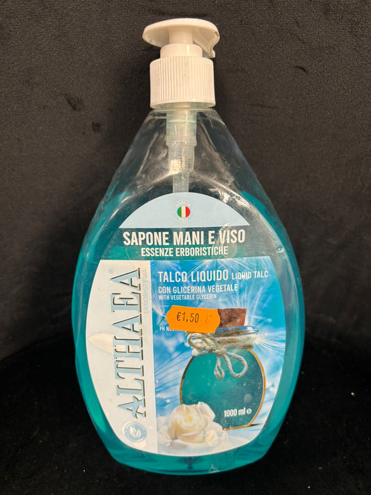 ALTHAEA - SAPONE MANI E VISO ESSENZE ERBORISTICHE CON GLICERINA VEGETALE 100 ML