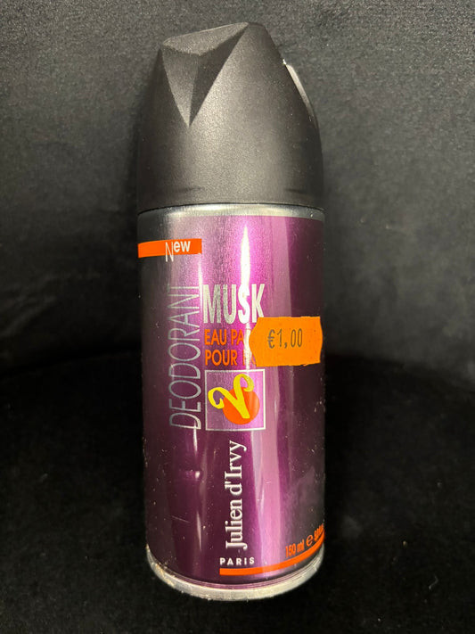 JULIEN D’IRVY - DEODORANTE MUSK EAU DE PARFUM UOMO 150 ML
