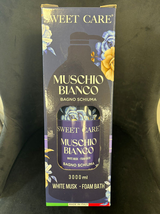 SWEET CARE - MUSCHIO BIANCO BAGNO SCHIUMA 3000. ML