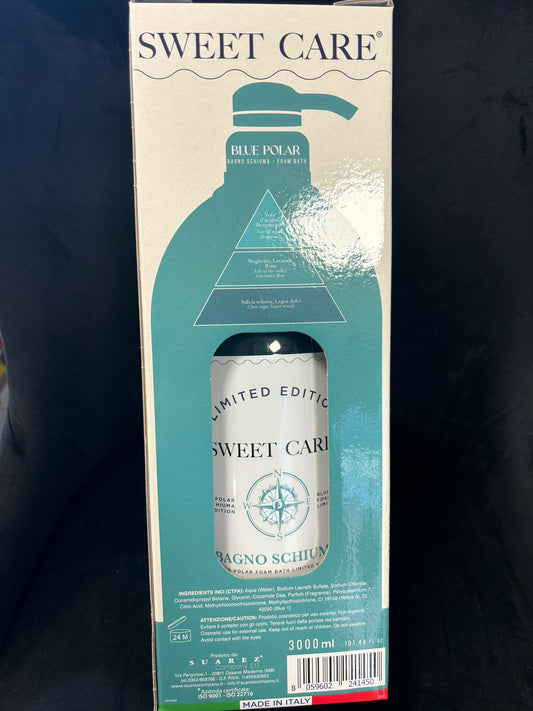 SWEET CARE - LIMITED EDITION BLUE POLAR BAGNO SCHIUMA 3000. ML