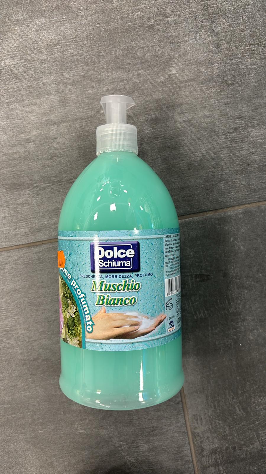 Dolce schiuma sapone liquido