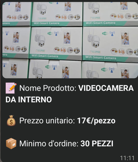 30 TELECAMERE INTERNO