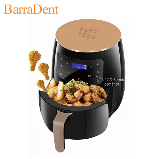 Friggitrice ad aria da 8 litri fornello ad aria calda
friggitrice multifunzionale fornello di riso elettrico senza
olio ad alta potenza 1500W adatto per ristoranti casa