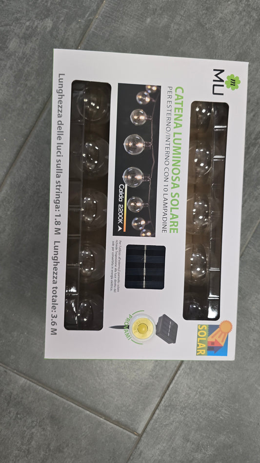 Catena luminosa solare
