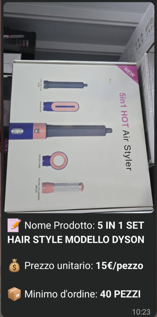 40 SET 5in1 HAYR STYLER