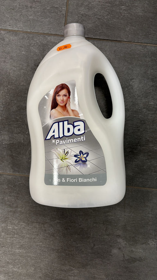 ALBA - PAVIMENTI IRIS E FIORI BIANCHI 4LITRI