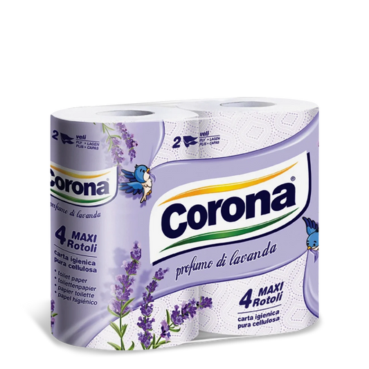 Carta igienica profumo di lavanda. CARTA CORONA